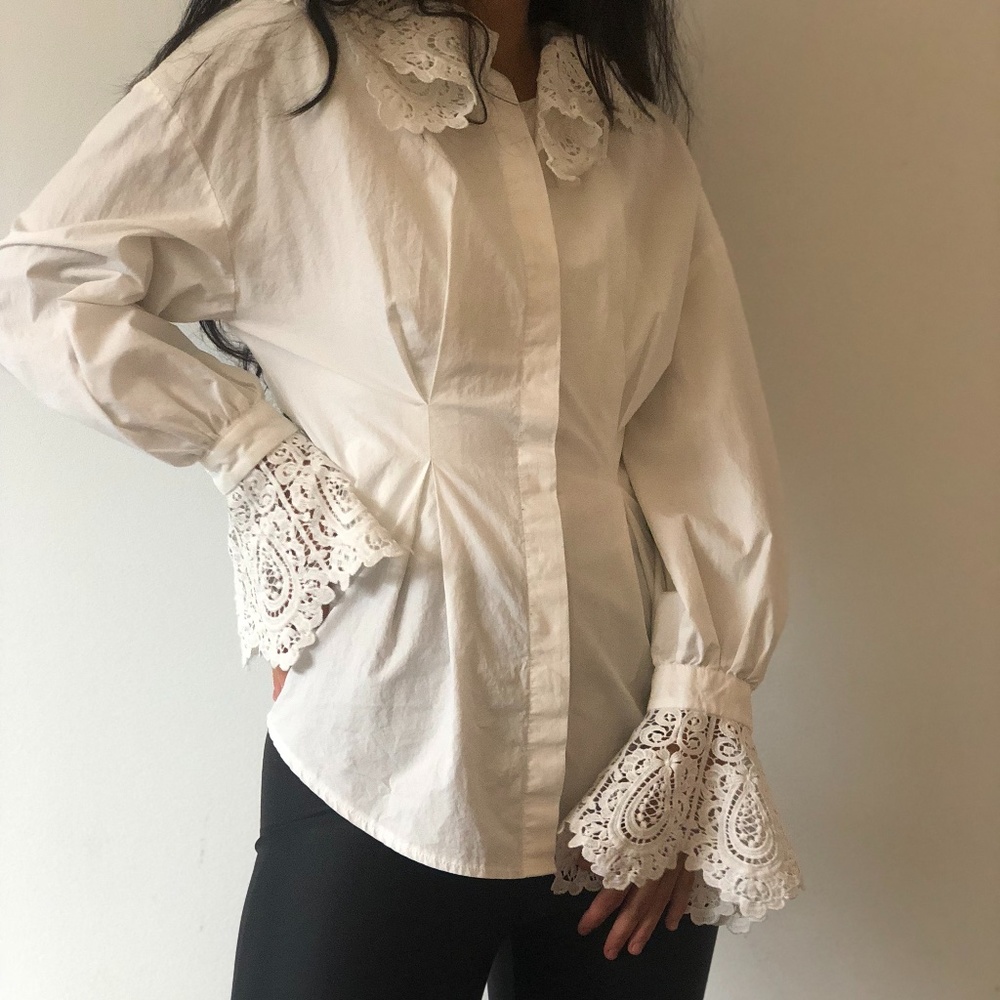 White Button Up Shirt